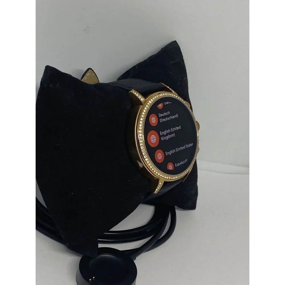 Fossil Gen 4 Authentic Digital Dial Smart Watch Custom Band FTW6015 AB175